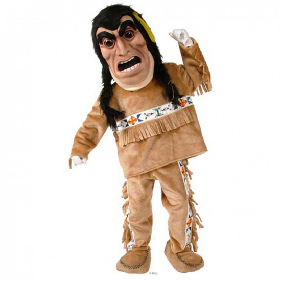Yellow Feathers Native American Mascot Costume 460