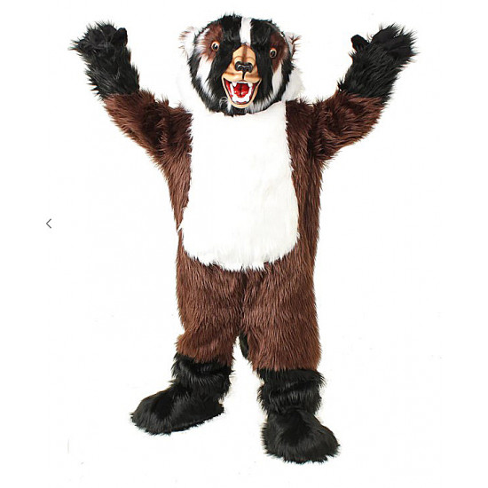 Brawny Badger Mascot Costume #107