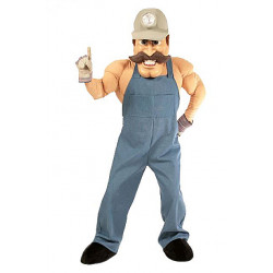 Miner Mascot Costume #630 