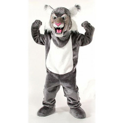 Grey Wildcat Mascot Costume #507 