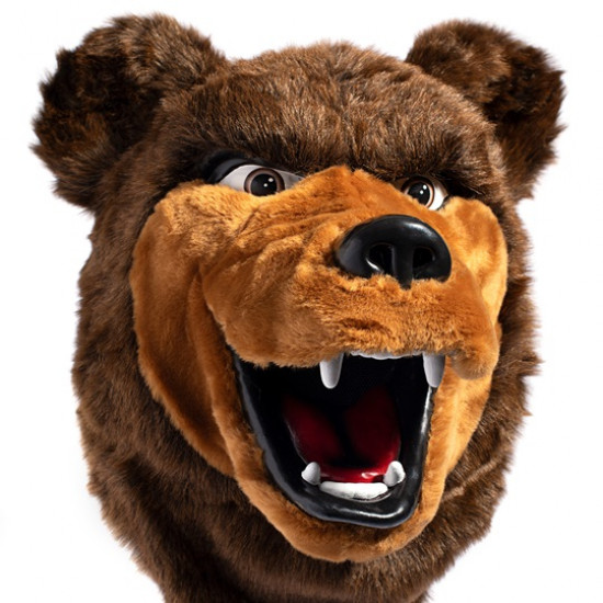 NEW Grizzly Bear Mascot Costume #606