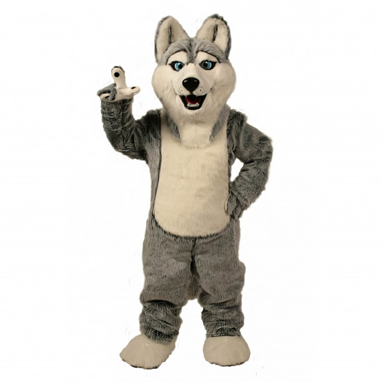 Husky Dog Mascot Costume #616 