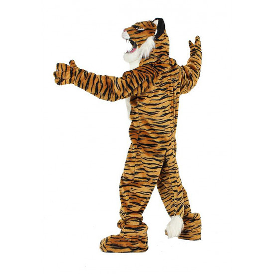 Power Real Cat Tiger Mascot Costume 702M