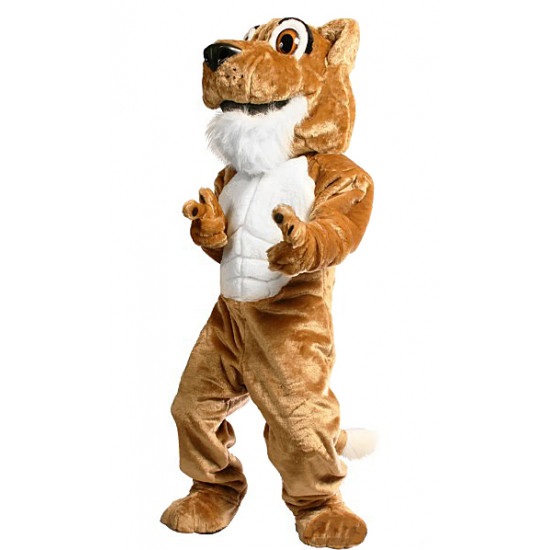 Power Corby Cougar Mascot Costume 222P