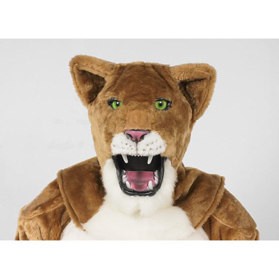 Cougar Power Real Cat Mascot Costume 701M