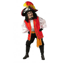 Captain Scratch Pirate Mascot Costume 483 
