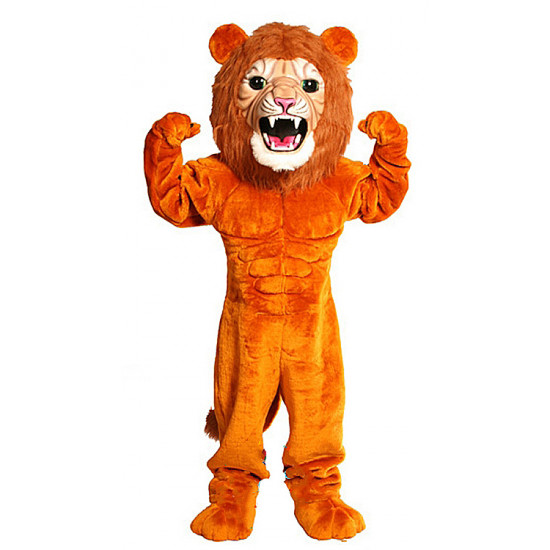 Super Power Cat Lion Mascot Costume #656 
