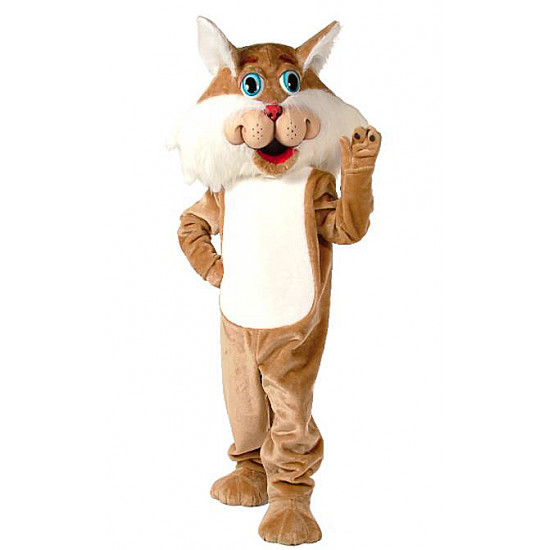 Wirey Wildcat Mascot Costume #54 