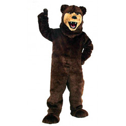 NEW Grizzly Bear Mascot Costume #606