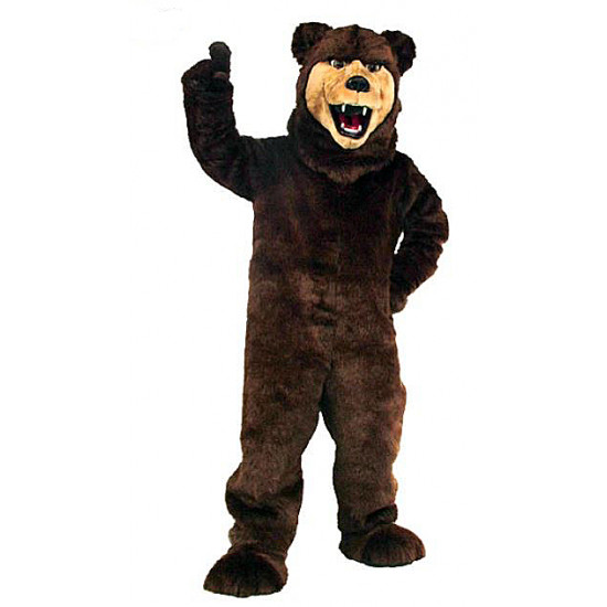 NEW Grizzly Bear Mascot Costume #606
