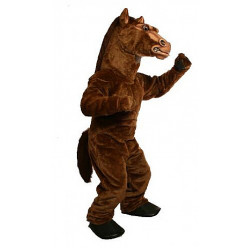 Power Fierce Stallion Horse Mascot Costume #639 
