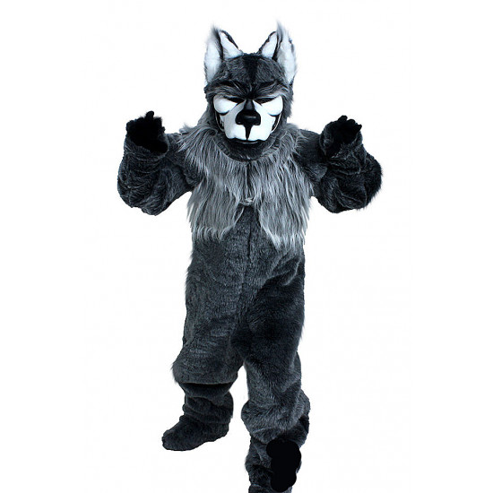 Pro Wolf Mascot Costume #342  Pro Wolf Mascot Costume #342