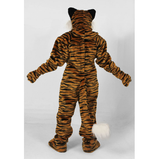 Power Real Cat Tiger Mascot Costume 702M