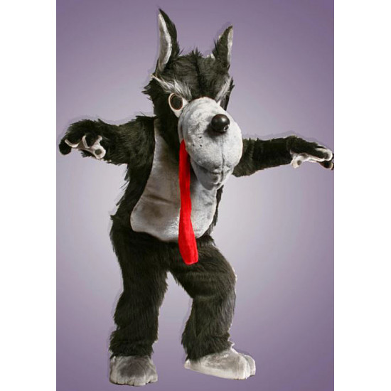 Wolf Mascot Costume #18 