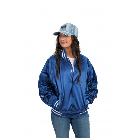 Satin Award Jacket Striped Trim 3610