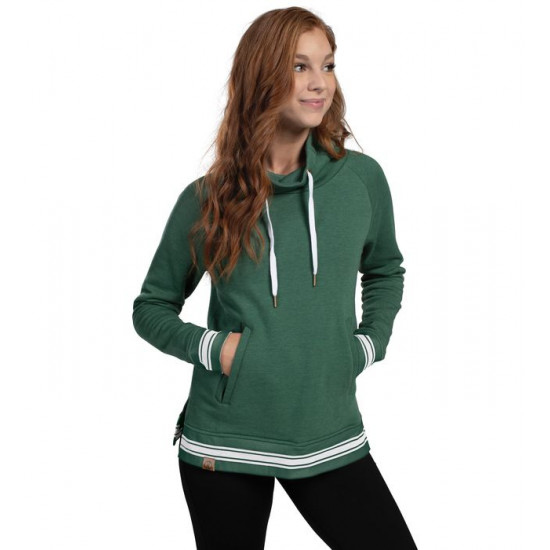Ladies Ivy League Funnel Neck Pullover Jacket 229763