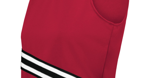 Cheer Shell Black And Red Girls Cheer Squad Cheerleading Shell 6924