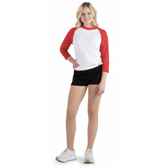 Girls Trim Fit Jersey Short Cheer 988