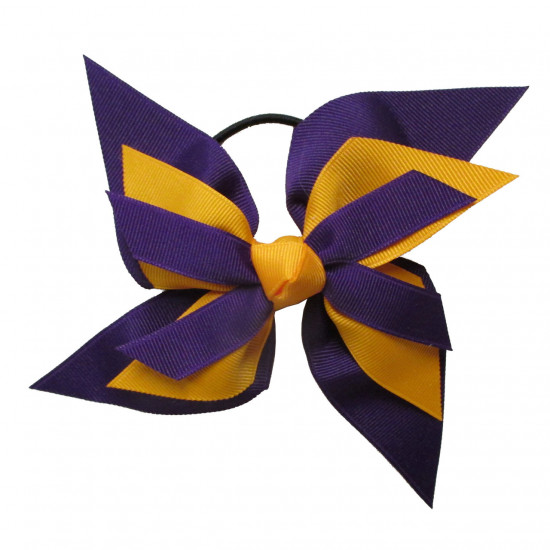 Butterfly Pinwheel Cheerleading Hair Bow
