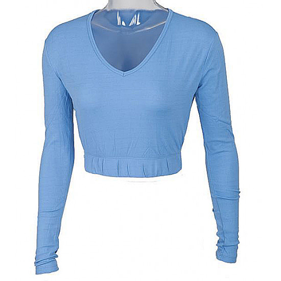 V Neck Cheerleading Midriff Body Liner 422