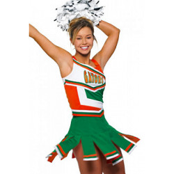 Custom Cheerleading Uniform Set - Shell 1212 Skirt 2056