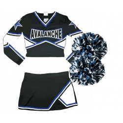 Aurora Custom Cheerleading Uniform Set 