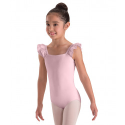 Silkskyn Double Ruffle Bandeau Leotard