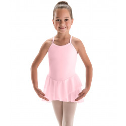 Silkskyn V-Strap Cami Double Skirted Leotard