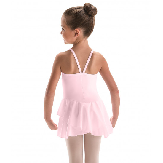 Silkskyn V-Strap Cami Double Skirted Leotard