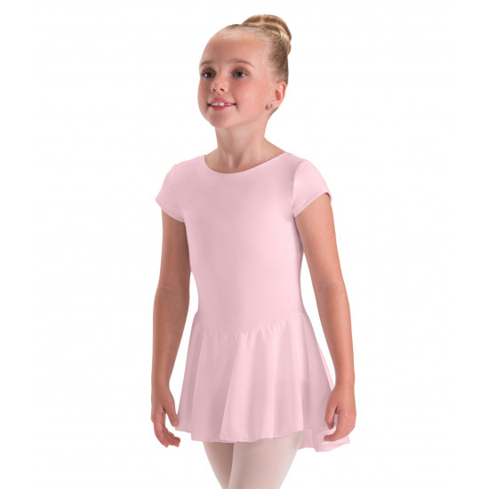 Classwear Cap Sleeve Skirted Dance Leotard