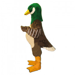 Green Neck Goose Mascot Costume 3227 