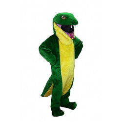 Green Viper Snake Mascot Costume #46076-U