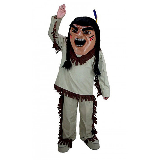 Native American Indian Brave Mascot Costume T0302