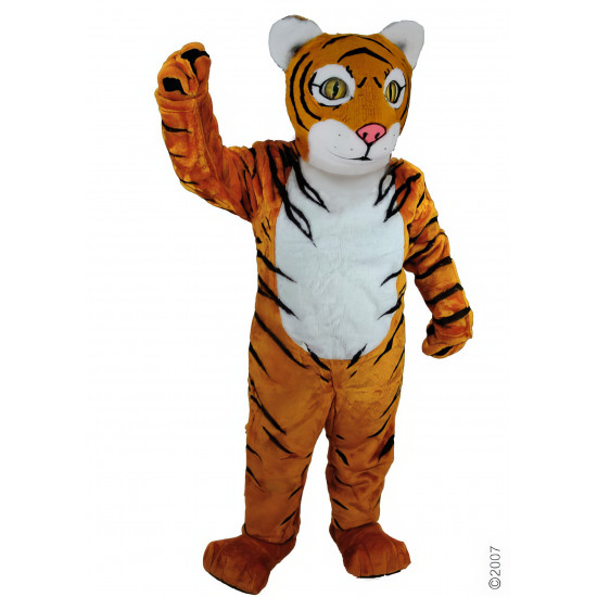 Tiger Cub Mascot Costume T0004