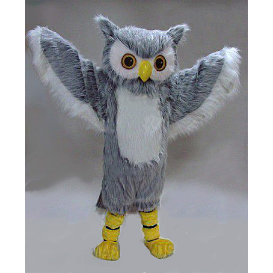 Grey Owl Mascot Costume 42050