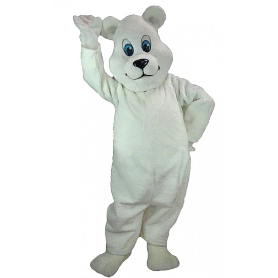 Breezy Polar Bear Mascot Costume 41415