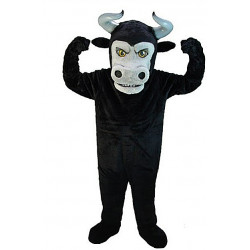 Raging Fierce Bull Mascot Costume T0159