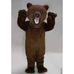 Fierce Grizzly Mascot Costume 21031