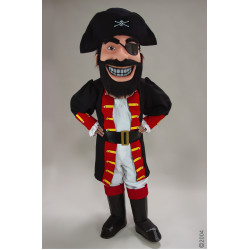 Redbeard Pirate Mascot Costume 34236