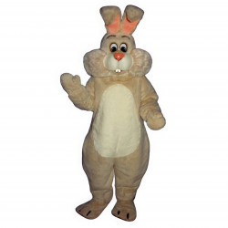 Marshmallow Bunny Mascot Costume #1110-Z 