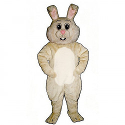 Tan Fat Bunny Mascot Costume #1112T-Z