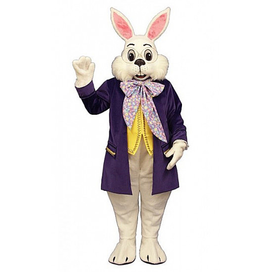 Wendell Rabbit-Purple Mascot Costume #1113DD-Z 