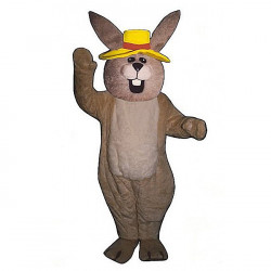 Jolly Bunny Rabbit Mascot Costume #1116A-Z 
