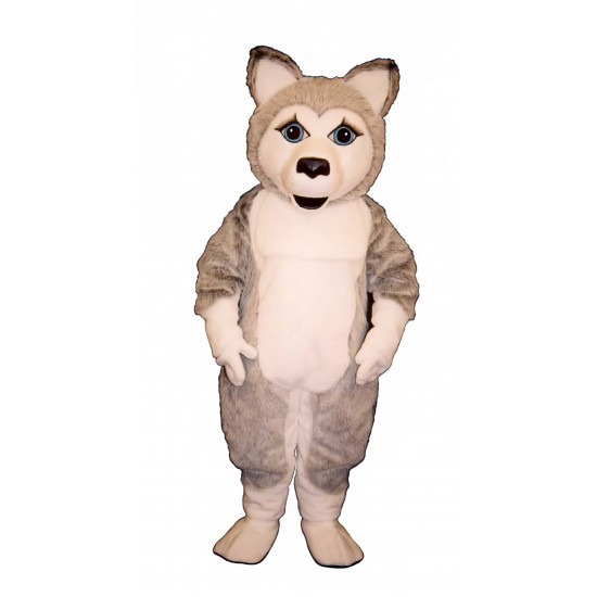 Girl Wolf Mascot Costume #1341-Z 