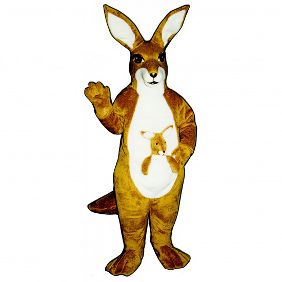 Kangaroo with Baby Joey Mascot Costume 1710A-Z 