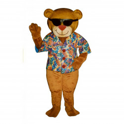 Beach Bear Mascot Costume #260KK-Z