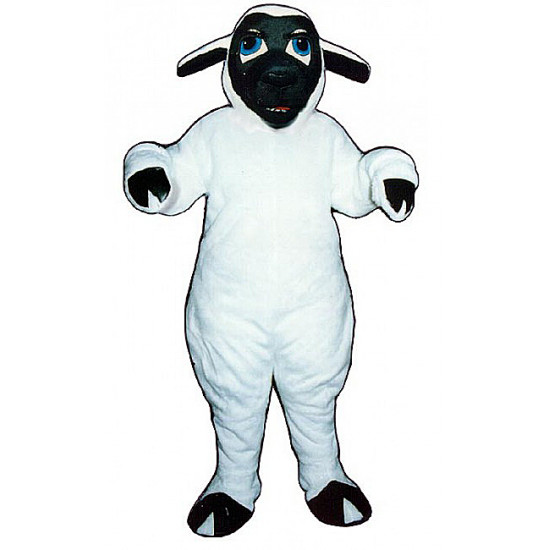 Black Faced Sheep Mascot Costume #2610-Z 