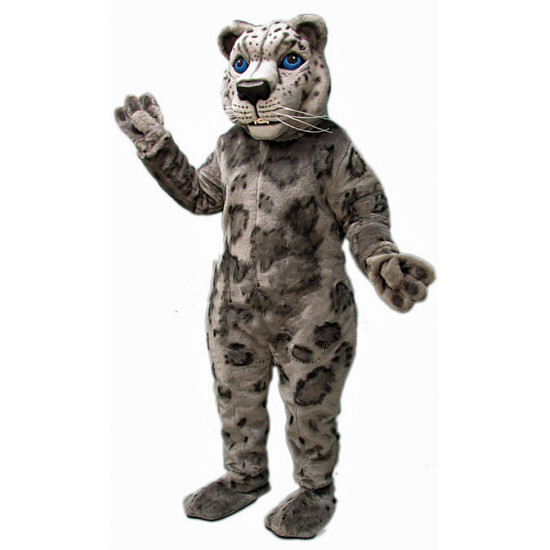 Grey Jaguar Mascot Costume #3608Z