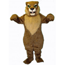 Larry Lynx Mascot Costume 3617