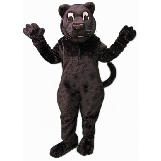 Black Panther Mascot Costume 504
